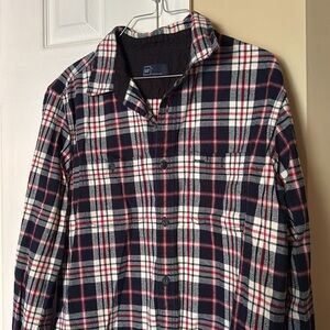GAP Plaid Flannel Button Down Shirt Large